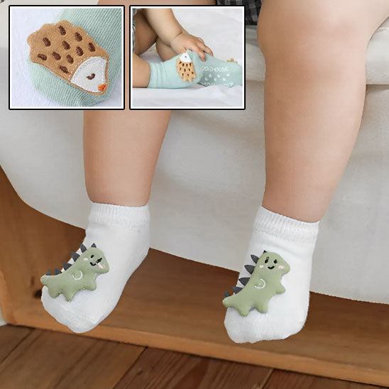 Chaussette animal en lot de 3